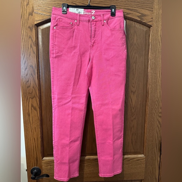 Seven slim straight high rise jean - Picture 1 of 5